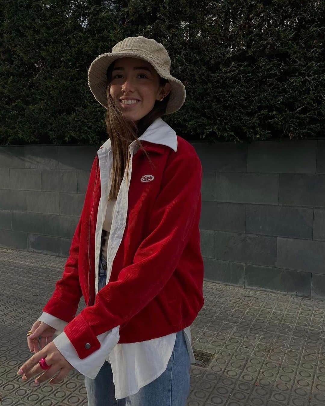 ブリクストンのインスタグラム：「@juditoms wears the Utopia Jacket 🌿」