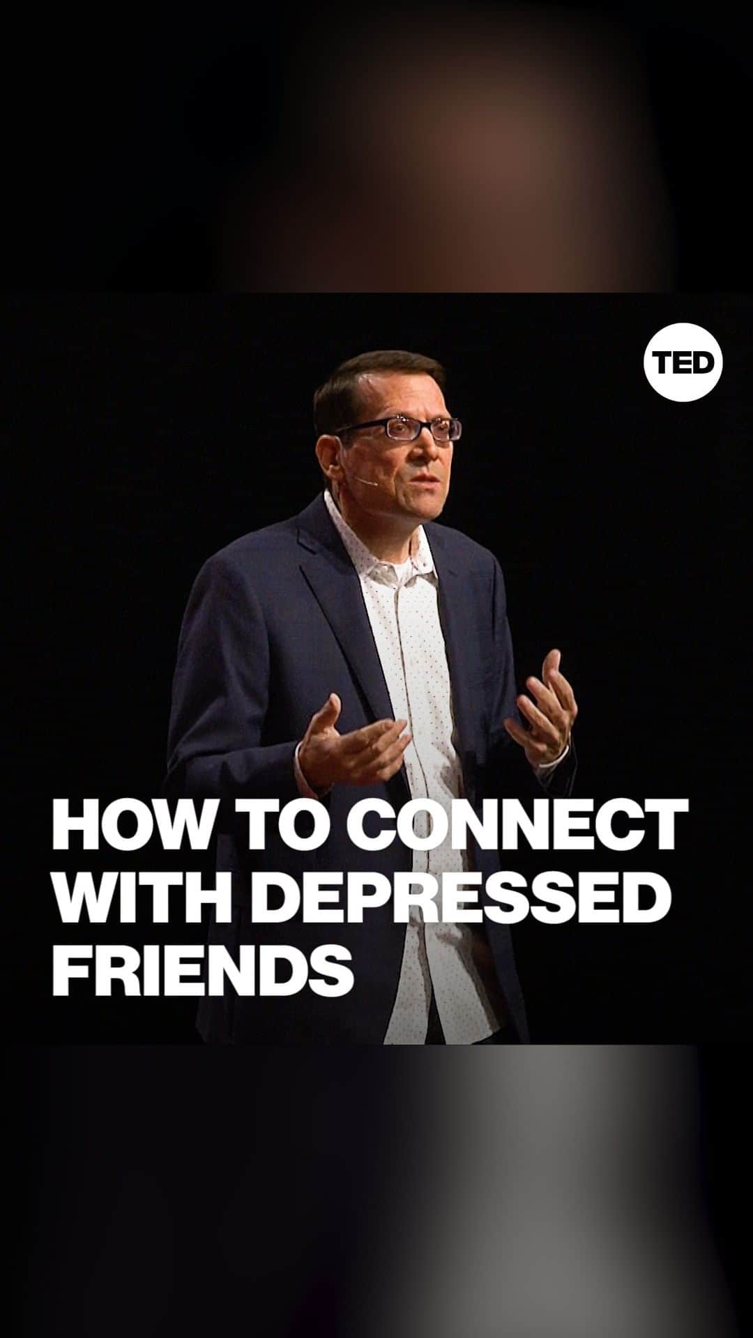 TED Talksのインスタグラム：「Pandemic-induced social isolation has put more stress on the many people who are living with depression. While you've probably found yourself wanting to contact friends and family members who have depression, maybe you hesitated because you didn't know what to say or you worried about imposing on them. But, as mental health awareness advocate @BillBernat puts it, "Depression doesn’t diminish a person’s desire to connect with other people — just their ability." So, he adds, reach out. But don’t tell them to “get over" their depression, and do speak to them in a normal voice about normal stuff, not just their depression. “If you talk to a depressed person as if their life is just as valuable, intense and beautiful as yours, then there's no need to build a bridge between you because you've closed the chasm.” Watch Bernat’s full TED Talk here: http://t.ted.com/YIeWCUH」