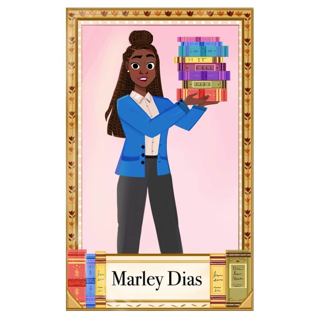 のインスタグラム：「“In order for us to be the change we wish to see in the world, we must see ourselves first—in fact and in fiction.”— @iammarleydias, founder of #1000BlackGirlBooks. Artwork by @jadebutler22」