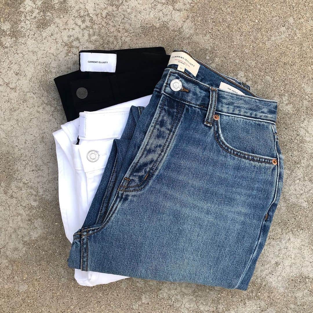 カレントエリオットのインスタグラム：「we’ve got a pair for any and every look you’re going for / tap the link in our bio to explore #ceoriginal denim」