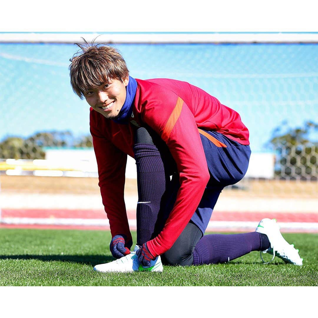 鹿島アントラーズさんのインスタグラム写真 - (鹿島アントラーズInstagram)「New Color!  #鹿島アントラーズ #kashimaantlers #三竿健斗 #町田浩樹 #荒木遼太郎 #nike #宮崎キャンプ」2月11日 9時24分 - kashima.antlers