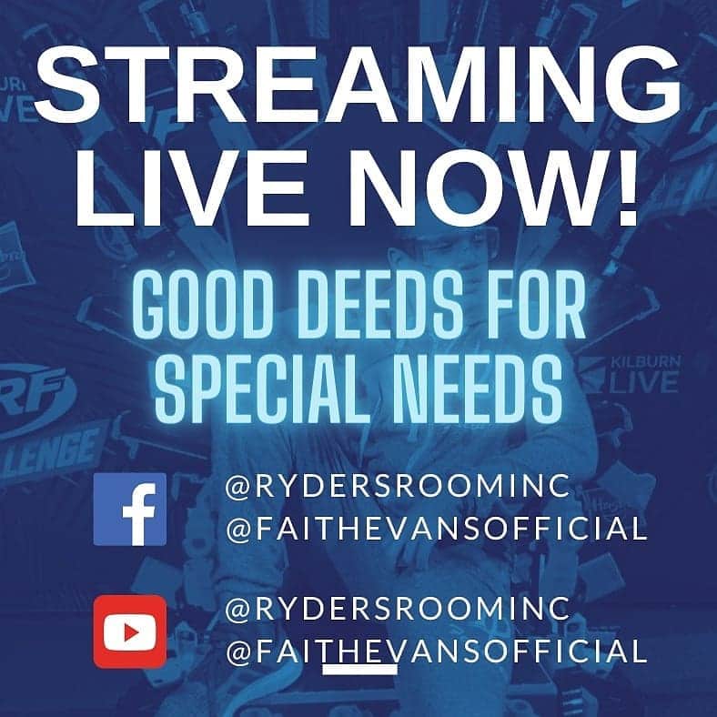 フェイス・エヴァンスさんのインスタグラム写真 - (フェイス・エヴァンスInstagram)「'Good Deeds for Special Needs' is streaming live now on Facebook & YouTube!  LINK IN BIO!」2月11日 10時04分 - therealfaithevans