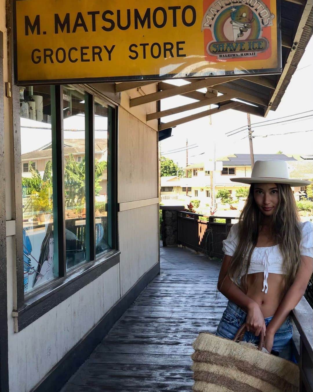 Mihoのインスタグラム：「🌈🍧  #haleiwa #hawaii #tb」