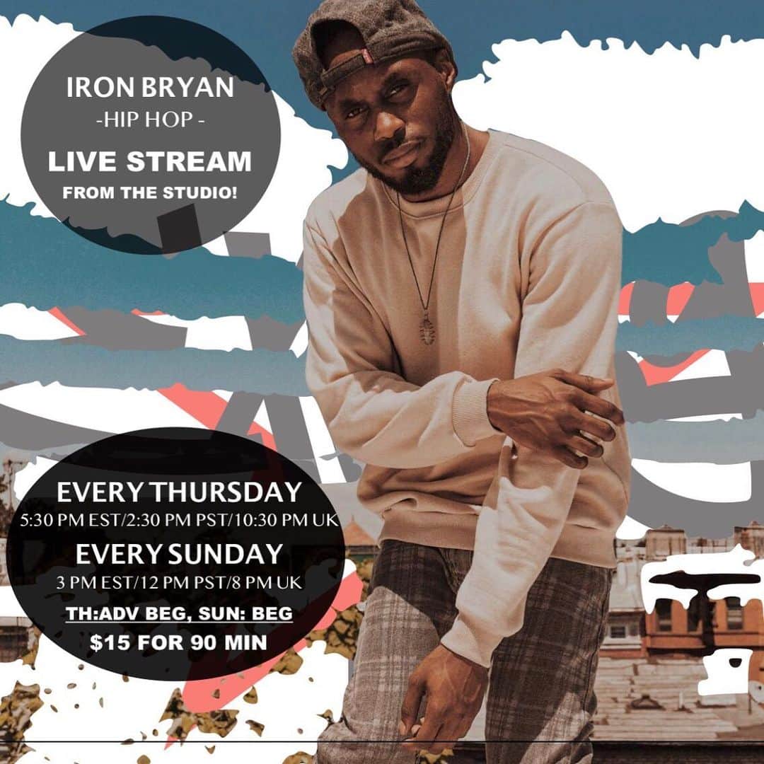 のインスタグラム：「It’s still Only Live stream BUT it is the same great vibe 🔥🔥🔥 Every Thursday at 5:30 pm EST! 🔥🔥🔥🔥 Live stream class form EXPG NY studio 💫Hip Hop💫with amazing @iamironbryan ✨✨✨✨✨✨✨✨✨✨ . You won’t wanna miss it!  Registration is open !!!  How to book🎟 ➡️Sign in through MindBody (as usual) ➡️Click buy “ONLINE CLASS15” for purchased single class for 15$ ➡️15 minutes prior to class, we will email you the private link to log into Zoom, so be sure to check your email! ➡️Classes will start on time, so make sure you pre register, have good wifi and plenty of space to safely dance! . . Zoom Tips🔥 📱If you plan to use your phone, download the Zoom app for the best experience. 🤫Please use the “mute” button when you are not speaking to prevent feedback. 💃You do not have to join displaying your video or audio, but we do encourage it so teachers can offer personalized feedback and adjustments. . 🔥🔥🔥🔥🔥🔥🔥🔥🔥 . #expgny #onlineclasses #newyork #dancestudio #danceclasses #dancers #newyork #onlinedanceclasses」