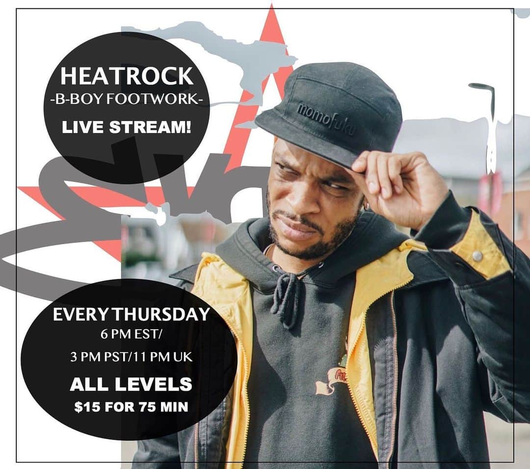 のインスタグラム：「😍😍Live stream or In-person classes are always 🔥🔥 with our amazing Instructor @heatrockone ! Every Thursday at 6 pm , Live stream from EXPG NY .   Get your Tickets right now ✨✨ Registration is open !!! . How to book🎟 ➡️Sign in through MindBody (as usual) ➡️15 minutes prior to class, we will email you the private link to log into Zoom, so be sure to check your email! ➡️Classes will start on time, so make sure you pre register, have good wifi and plenty of space to safely dance! . . Zoom Tips🔥 📱If you plan to use your phone, download the Zoom app for the best experience. 🤫Please use the “mute” button when you are not speaking to prevent feedback. 💃You do not have to join displaying your video or audio, but we do encourage it so teachers can offer personalized feedback and adjustments. . 🔥🔥🔥🔥🔥🔥🔥🔥🔥 . #expgny #onlineclasses #newyork #dancestudio #danceclasses #dancers #newyork #onlinedanceclasses」