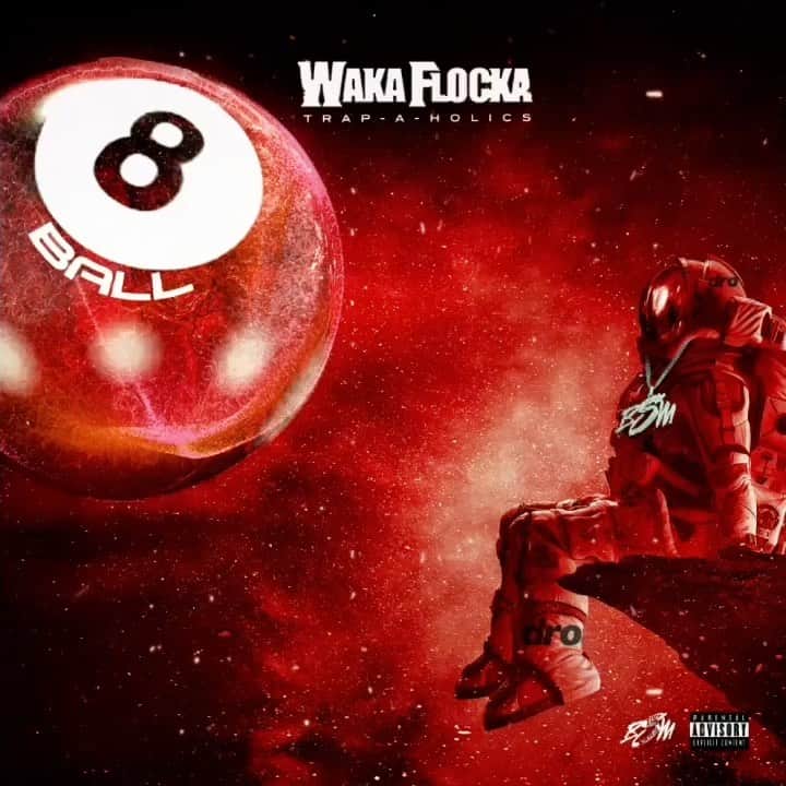 ワカ・フロッカ・フレイムのインスタグラム：「I’m ready to drop fuck the dum shit y’all ready!!!!! #8ball」