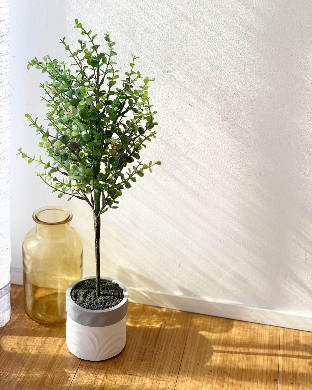 salut!のインスタグラム：「newitem  玄関先やお部屋に！ どこにでも置きやすいサイズのユーカリポットも入荷しております。  フェイクでお手入れいらず！ お部屋の模様替えと一緒にグリーンを新調してみませんか𓇬𓂂𓈒  ・ユーカリポット ¥1100(taxin)  ※店舗により在庫数が異なります。 ご来店の前にお近くの店舗までご確認くださいますようお願い致します。  #サリュ #salut #まいにちインテリア  #ユーカリポット #ユーカリ #フェイクユーカリ #フェイクグリーン  #プチプラ #プチプラ雑貨 #プチプラインテリア #プチプラ小物 #プチプラ通販  #インテリア雑貨 #インテリア小物 #インテリア  #ナチュラルな暮らし #ナチュラルインテリア #ナチュラルコーデ #ナチュラル　#smileispower_p」