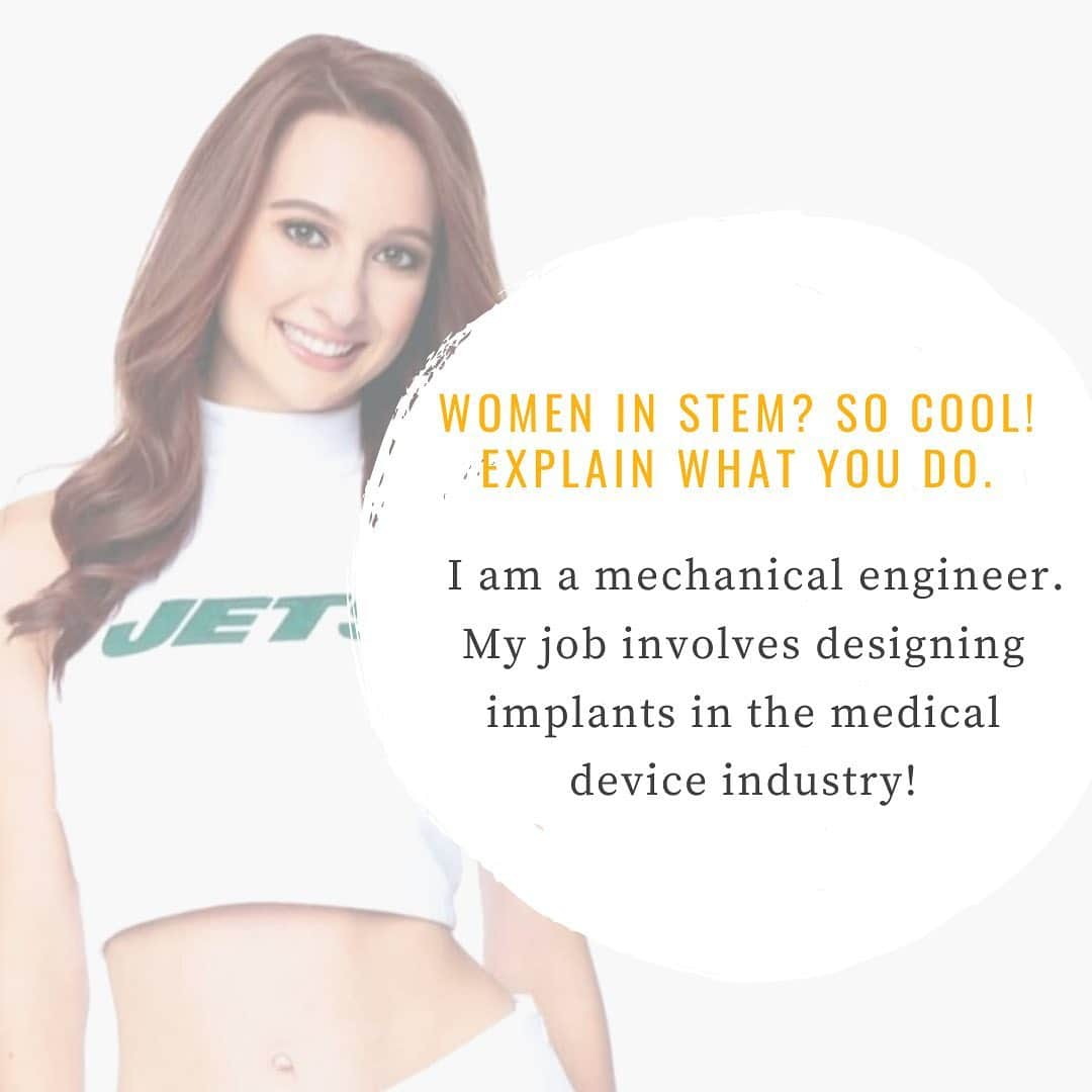 Jets Flight Crewのインスタグラム：「Happy International Girls and Women in Science Day! Check out how JFC Elena manages being a professional dancer and engineer! #womeninstem #JFCElena」