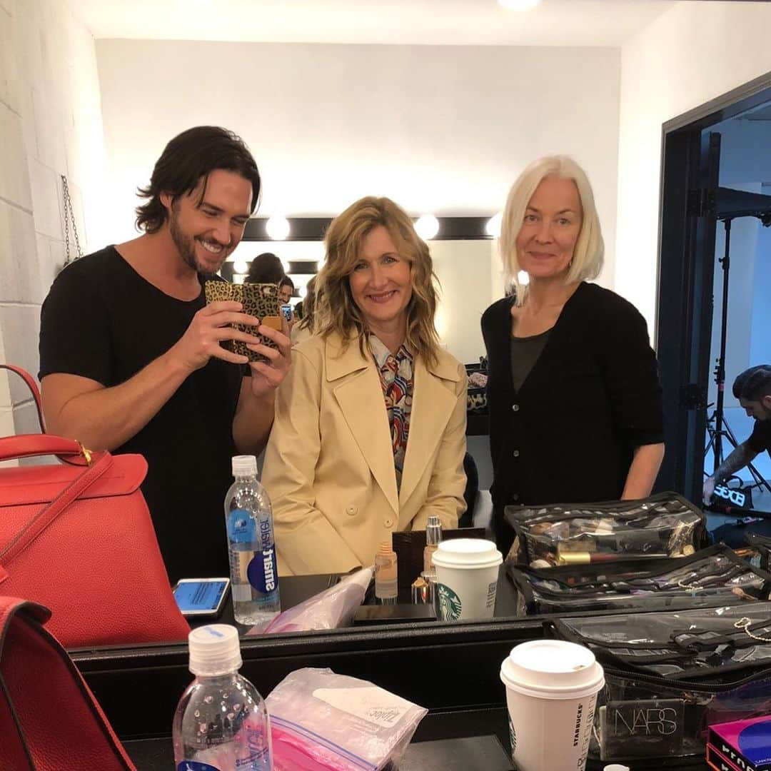 ポール・ノートンさんのインスタグラム写真 - (ポール・ノートンInstagram)「HAPPY BIRTHDAY @lauradern ! One of the most genuine, lovely and talented treasures in the biz! #lauradern」2月11日 15時00分 - paulnortonhair