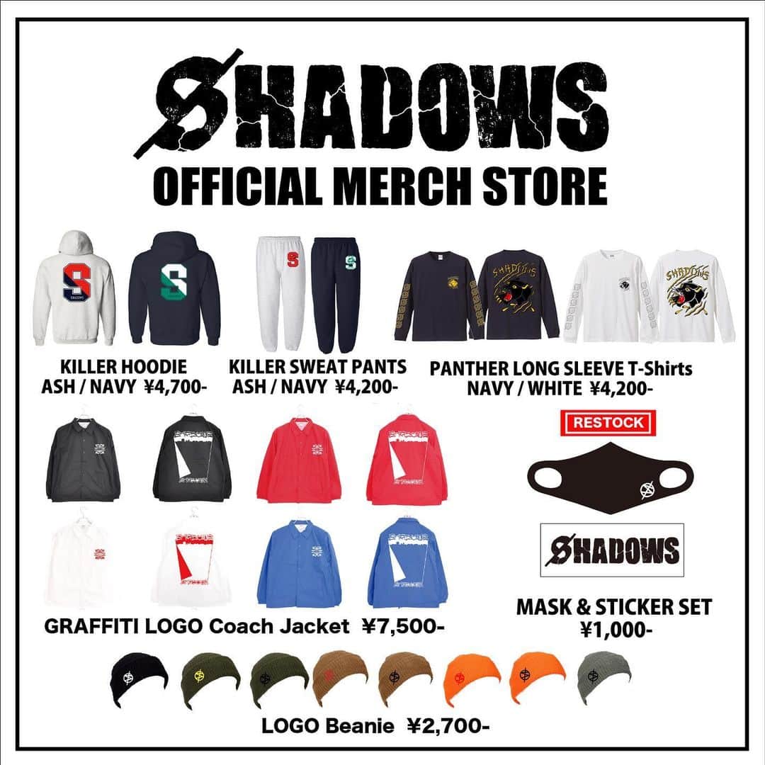 SHADOWSのインスタグラム