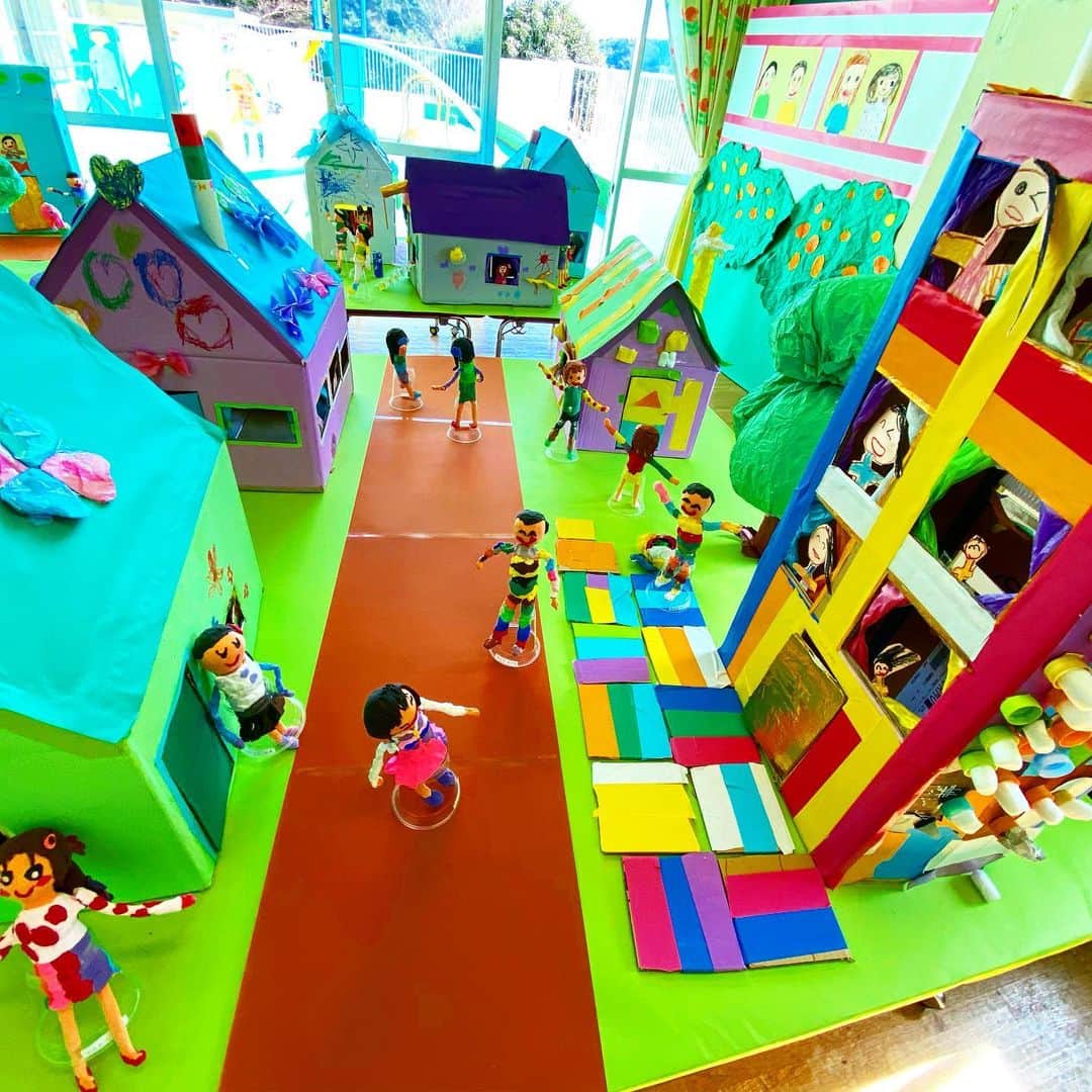 巻上公一さんのインスタグラム写真 - (巻上公一Instagram)「みやかみ幼稚園の造形展。今年も力作揃いです。」2月11日 16時55分 - koichimakigami