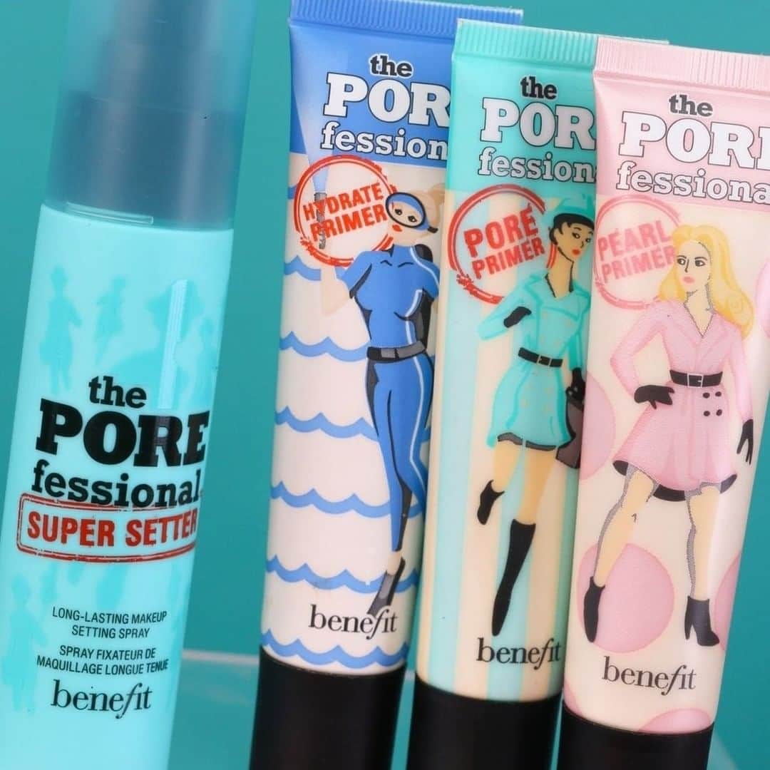 Benefit Cosmetics UKさんのインスタグラム写真 - (Benefit Cosmetics UKInstagram)「POREfessional Super Setter + primers are ALWAYS part of our daily makeup routine 🙌 No pores, fine lines or smudged makeup in sight 🙅‍♀️」2月11日 17時00分 - benefitcosmeticsuk