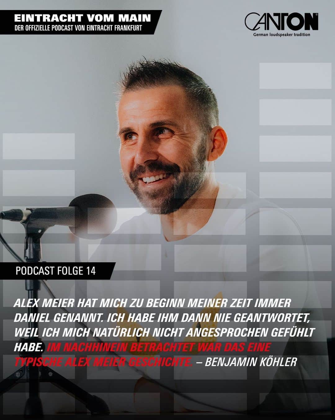 アイントラハト・フランクフルトさんのインスタグラム写真 - (アイントラハト・フランクフルトInstagram)「Typische Alex Meier 😅  Wer die Erklärung dazu von Alex hören möchte, sollte unbedingt die neue Podcast-Folge mit @benjamin.koehler7 anhören 🎙👌 • • #podcast #koehler #sge #eintracht #frankfurt #eintrachtfrankfurt」2月11日 18時17分 - eintrachtfrankfurt