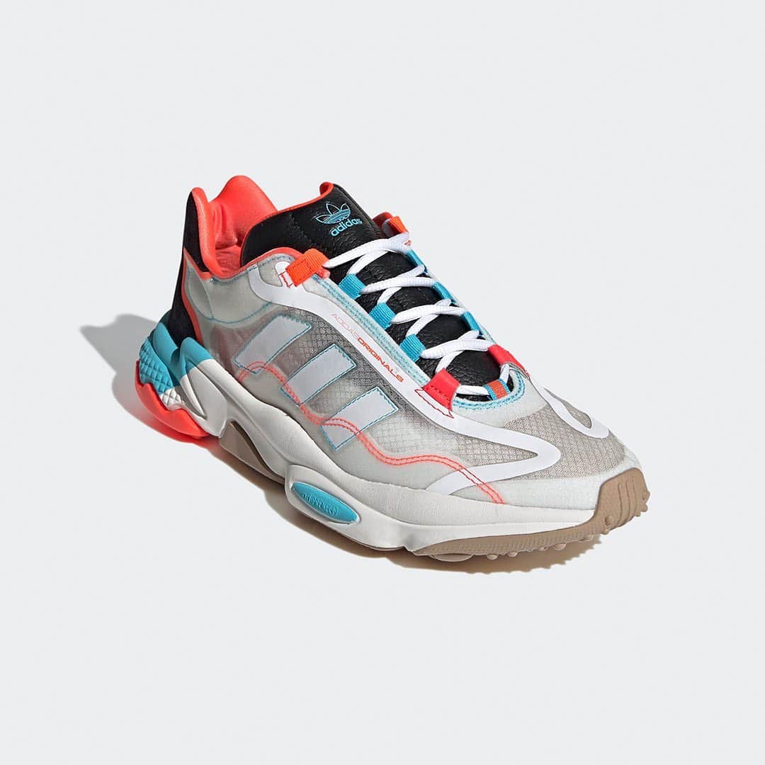 HYPEBEASTさんのインスタグラム写真 - (HYPEBEASTInstagram)「@hypebeastkicks: @adidasoriginals has released a duo of of colorways for the chunky Ozweego runner. Inspired by the Ozweego Pure, the shoe features a translucent mesh upper with bold linear overlays in either “Cloud White" or "Core Black" accampnaied by its midsole formed by both Adiprene and Adiprene+ cushioning built for maximum impact with a sock-like fit allowing for flexibility for each wearer. Pick up a pair on February 14 for approximately $125 USD.⁠⁠ Photo: adidas」2月11日 23時56分 - hypebeast