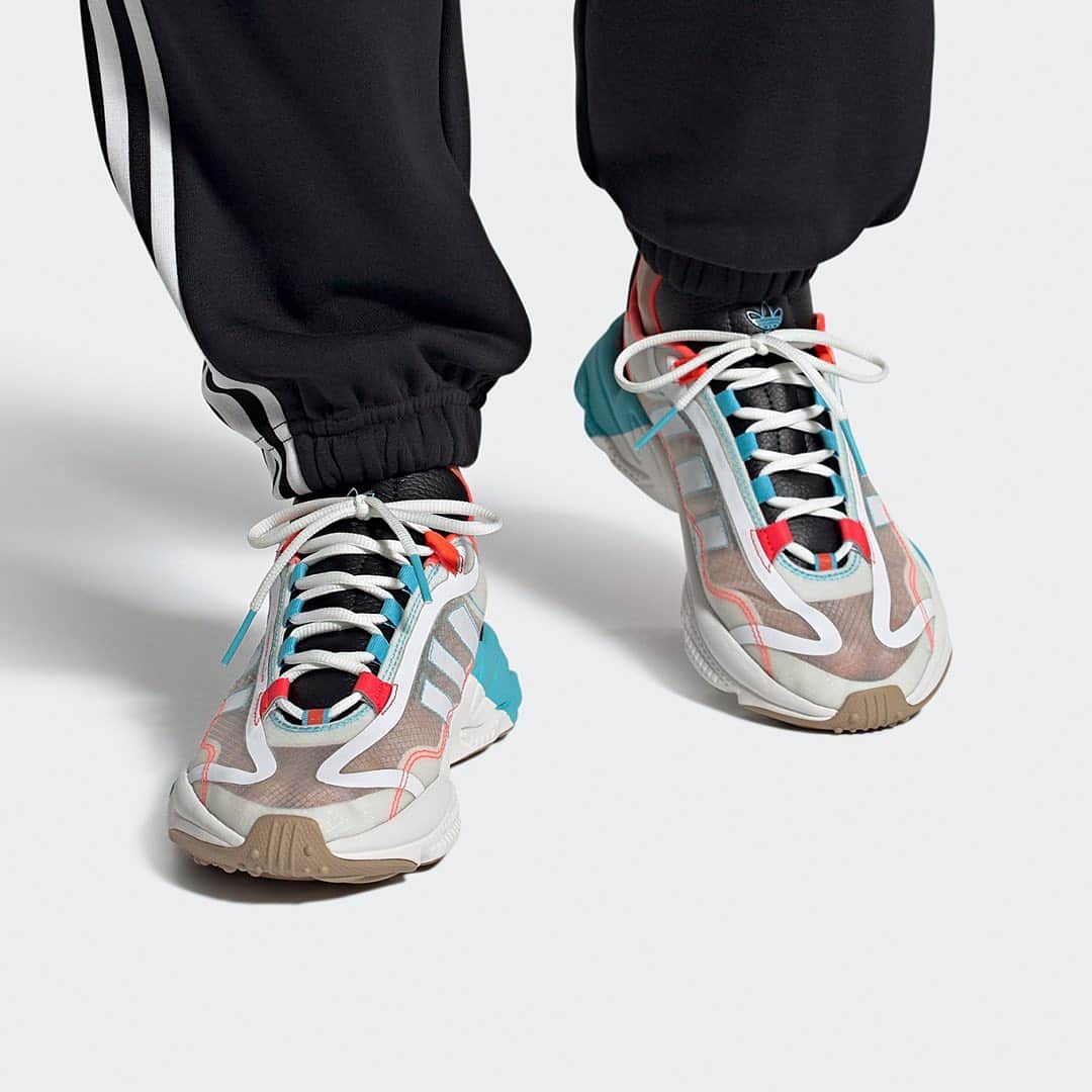 HYPEBEASTさんのインスタグラム写真 - (HYPEBEASTInstagram)「@hypebeastkicks: @adidasoriginals has released a duo of of colorways for the chunky Ozweego runner. Inspired by the Ozweego Pure, the shoe features a translucent mesh upper with bold linear overlays in either “Cloud White" or "Core Black" accampnaied by its midsole formed by both Adiprene and Adiprene+ cushioning built for maximum impact with a sock-like fit allowing for flexibility for each wearer. Pick up a pair on February 14 for approximately $125 USD.⁠⁠ Photo: adidas」2月11日 23時56分 - hypebeast
