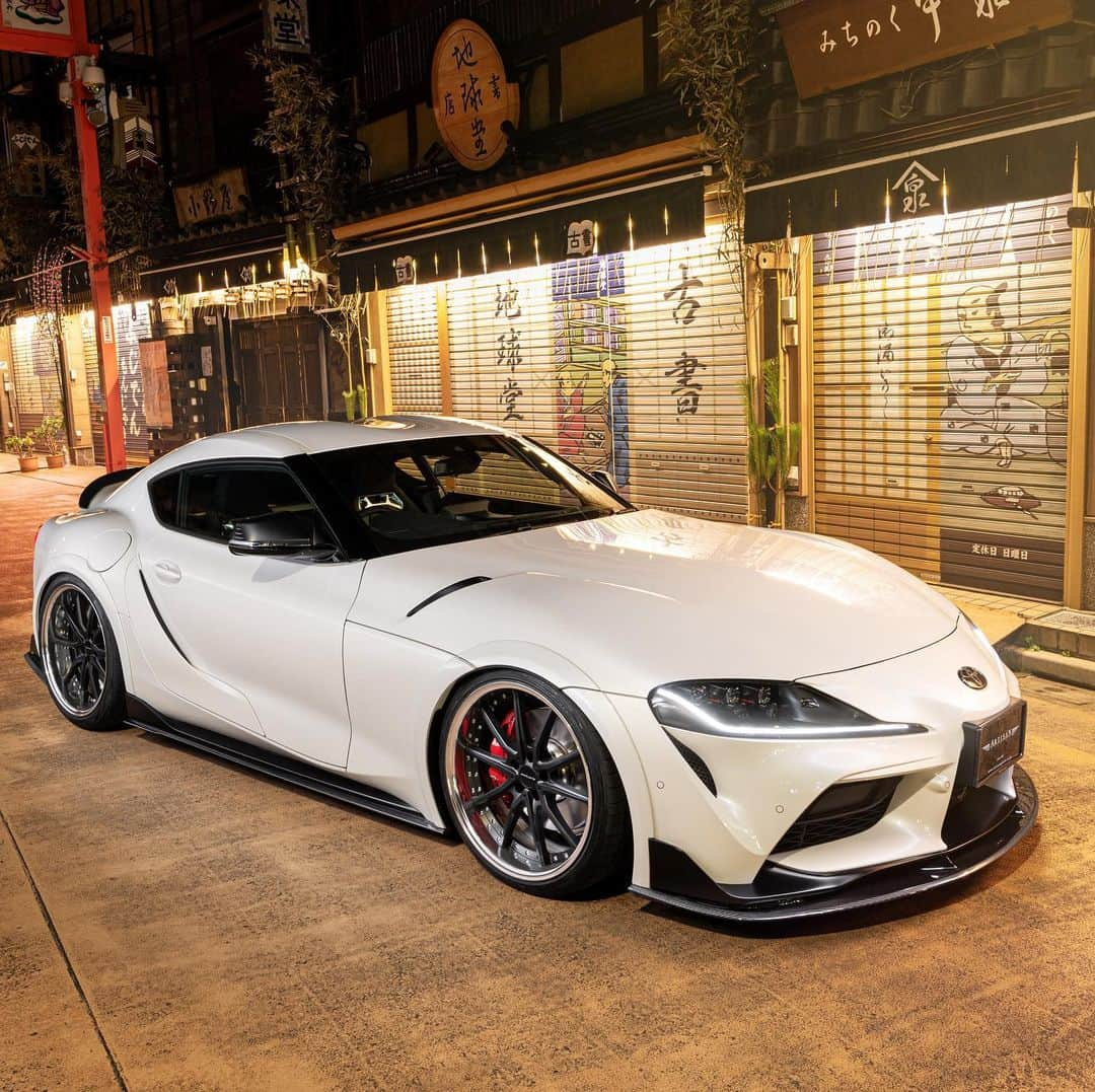 Spirits Artisanさんのインスタグラム写真 - (Spirits ArtisanInstagram)「TOYOTA Supra A90  Bodykit: Artisanspirits/// : SPORTS LINE BLACK LABEL  Model code : SZ/SZ-R/RZ : 2019〜  Wheel : ARTISAN SPIRITS : CORART A５  Tire : YOKOHAMA : ADVAN Sport V105 @yokohamatire  Suspension： BLITZ : DAMPER ZZ-R : @blitz.co.ltd  contact   Japan：www.artisanspirits.co.jp   USA : #evasivemotorsports #butlertire   Canada : #advanced_auto_performance  #ottoautoservice  Taiwan : #車庫小舗  Hong kong : #nigeljdmparts  Russia : #suvproject  Indonesia : #premierautowerkz  Philippine : #jworksunlimited  Bahrain : #kanooperformance  Saudi Arabia : #ksawheels Kazakhstan : #spoiler.kz Riyadh : #ksawheels ＿  #artisanspirits #artisan  #アーティシャンスピリッツ#アーティシャン #toyota #toyotasupra #supra  #supraa90 #a90supra #toyotagram #トヨタ #スープラ #トヨタスープラ  #racecar  #gazooracing #grsupra #csr2」2月11日 18時36分 - artisan_spirits