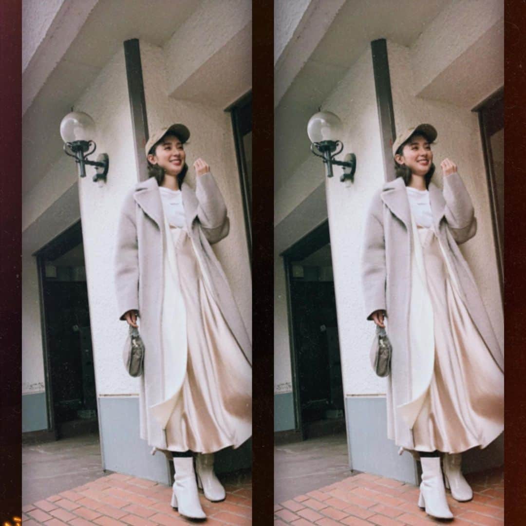 宮本茉由さんのインスタグラム写真 - (宮本茉由Instagram)「マネージャーさんに笑わされて爆笑してる写真しかなかった😂たのしそ😂　最近、白っぽい服が多いなぁ。。⚪️ #まゆふく」2月11日 18時56分 - mayu_miyamoto_official