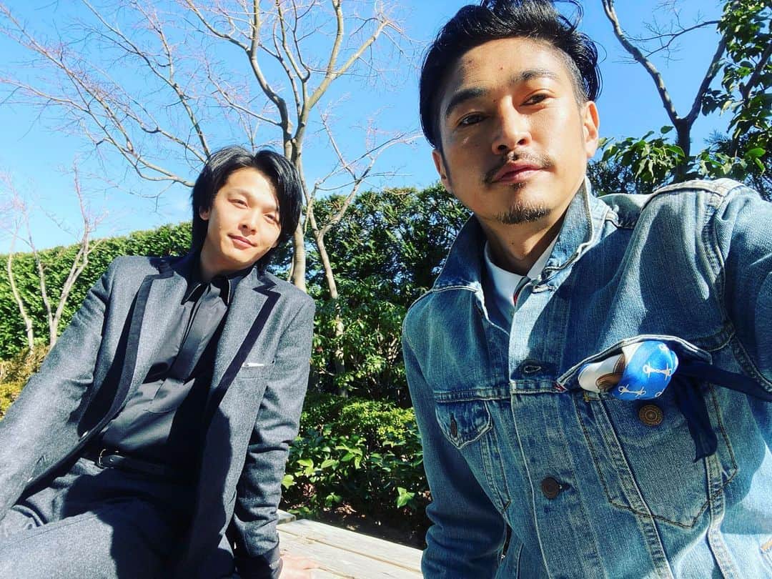 窪塚洋介のインスタグラム：「映画「ファースト ラヴ」初日舞台挨拶🎬」