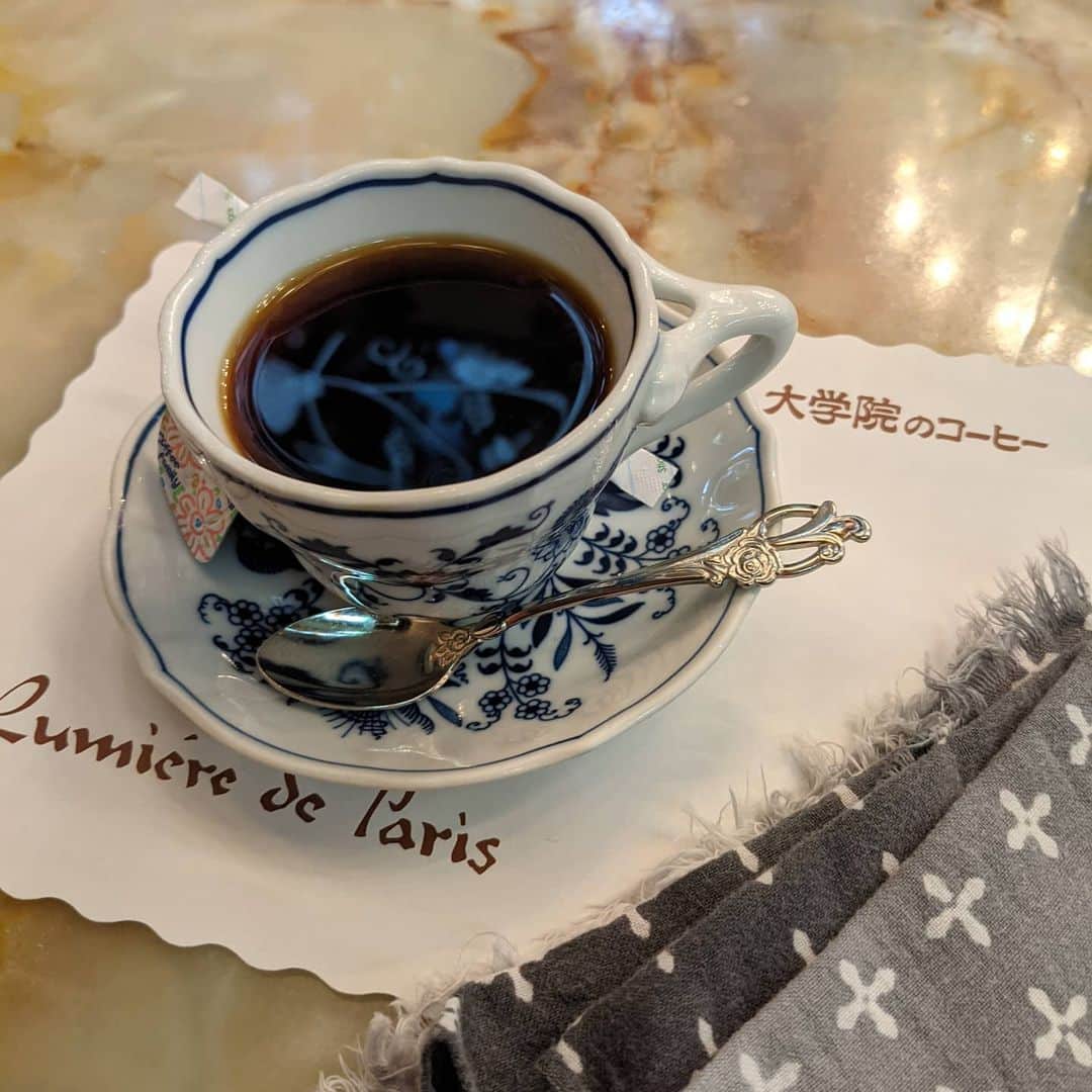渡部豪太さんのインスタグラム写真 - (渡部豪太Instagram)「本日の一杯 ・コーヒーの大学院 ・ブレンド  #横浜 #コーヒー #coffeetime #手ぬぐい」2月11日 19時18分 - gotawatabe