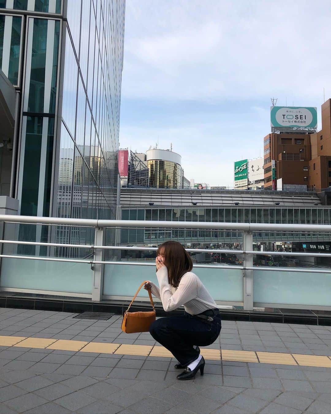 安田乙葉さんのインスタグラム写真 - (安田乙葉Instagram)「昨日の#おとちゃんこーで 😋  　  #japan #tokyo #fukuoka #渋谷#fashion #コーデ#guコーデ #publictokyo#福岡」2月11日 19時28分 - happyotoppy