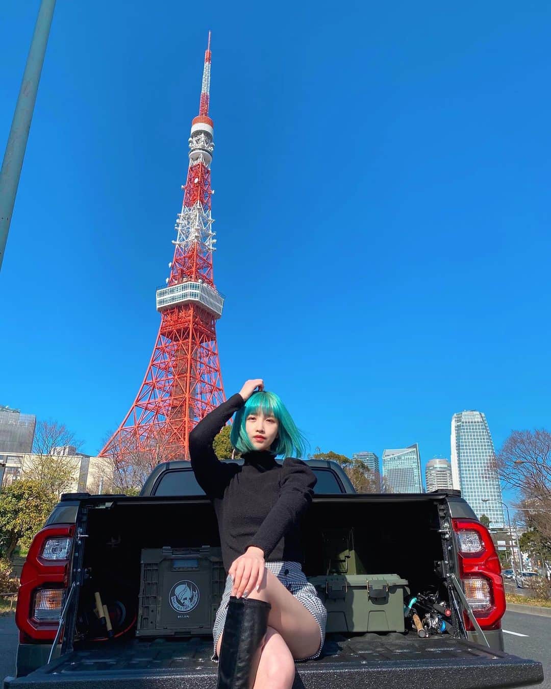 MAYUさんのインスタグラム写真 - (MAYUInstagram)「． Tokyo Tower 🗼」2月11日 19時32分 - chu_z_mayu