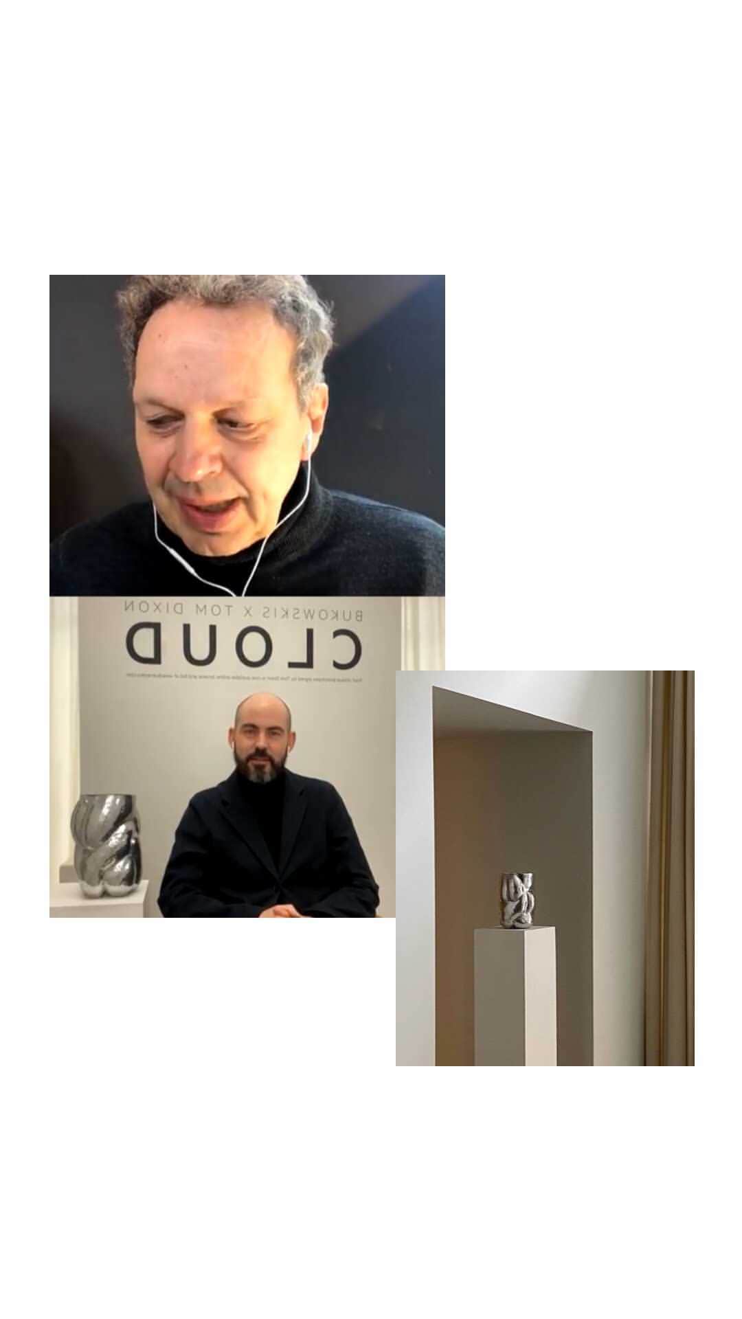トム ディクソンのインスタグラム：「We are auctioning signed CLOUD prototypes at Scandinavia’s leading fine art and antique auction-house, Bukowskis, with proceeds going to a Swedish environmental charity. Bukowskis will also have a dedicated CLOUD window display and an Instagram Live talk between Tom and Jonatan Jahn, a specialist in 20th-21st Century Design and Works of Art.  #24stockholm #bukowskis #tomdixon」