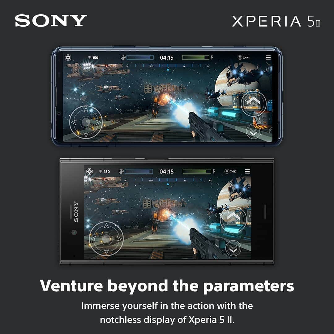 Sony Mobileさんのインスタグラム写真 - (Sony MobileInstagram)「From watching movies to mobile gaming – the notchless display of Xperia 5 II expands your view for an immersive entertainment experience.  #Xperia5II #Sony #SonyXperia #Xperia #XperiaTips #ExploreXperia #XperiaDisplay」2月11日 19時57分 - sonyxperia