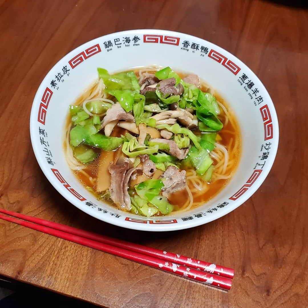 水野友貴さんのインスタグラム写真 - (水野友貴Instagram)「今日のお夕飯は珍しく母お手製ラーメンです🍜 #らーめん #ラーメン女子 #ラーメン大好き」2月11日 20時06分 - mizunoyuuki