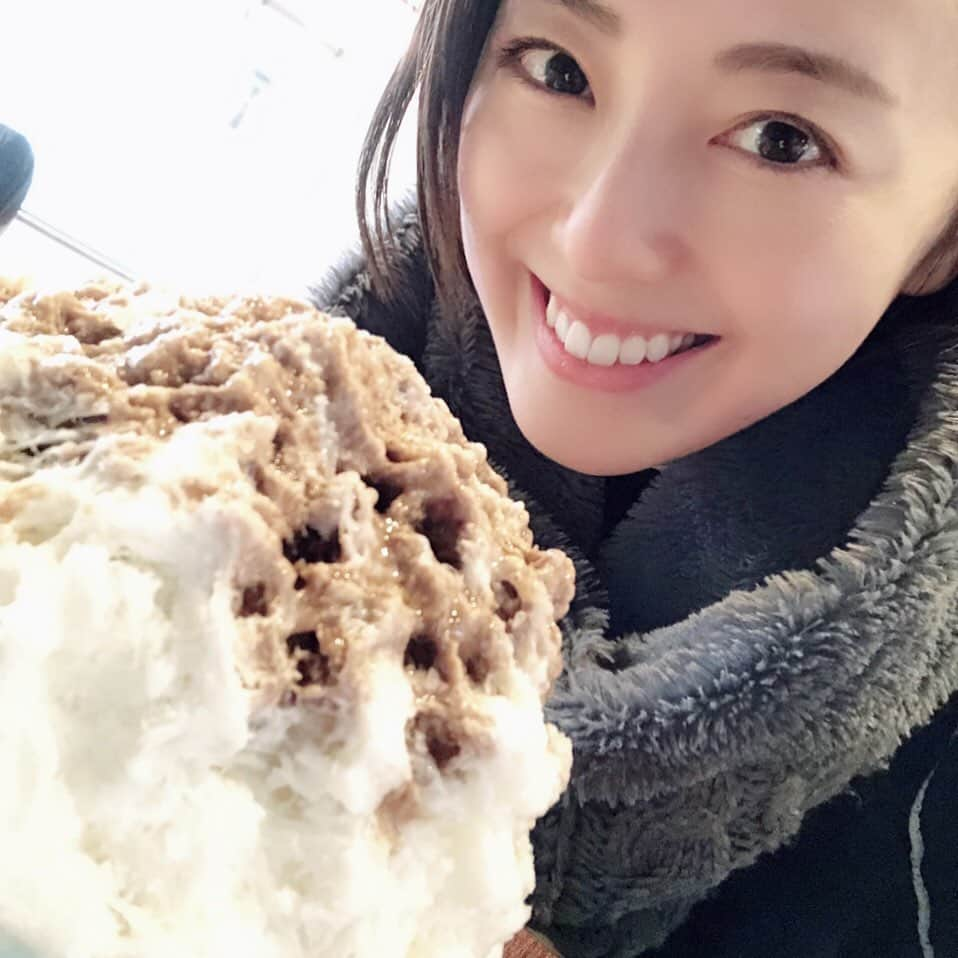 沢井美優さんのインスタグラム写真 - (沢井美優Instagram)「いやぁ今日も良い一日🧡  #沢井はかき氷です #🍧﻿ ﻿ #かき氷 #かき氷大好き #かきごーらー ﻿ #かき氷部 #かき氷巡り #かき氷マニア﻿ #shavedice #sweets #love #yummy﻿ #かき氷は人を幸せにする #🧡﻿ #甘いものは人を幸せにする﻿ ﻿ #笑顔溢れる毎日を ﻿ #あなたも #わたしも﻿ #明日もきっと素敵な一日  #朝晩 #寒暖差 #激しい #寒いね #暖かく #お気をつけて #良い夢を #🌙」2月11日 20時08分 - sawai_miyuu