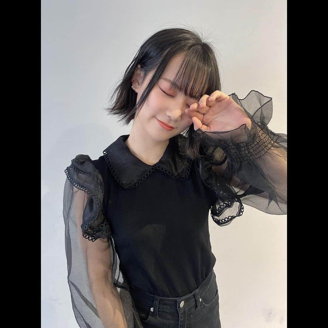 河野奈々帆さんのインスタグラム写真 - (河野奈々帆Instagram)「・﻿ ﻿ N'公演の時に着た私服衣装！！！﻿ ﻿ ﻿ 袖がフワッて、、フワって、、なってて、、﻿(語彙力) ﻿ ﻿ #ootd #fashion #tops #zara﻿」2月11日 20時10分 - 7ho_0518