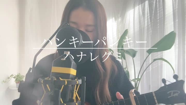 fumikaのインスタグラム：「ハンキーパンキー / ハナレグミ﻿ ﻿ ほんと好き。﻿ ﻿ YouTubeにコードと一緒にFull﻿ UPしてるのでぜひチェックしてね✨﻿ ﻿ #ukulele #ウクレレ #安定の木曜日﻿ #名曲 #cover #カバー #弾き語り﻿ #ハンキーパンキー #ハナレグミ﻿ #シンプルコード #コード ﻿ #簡単 #ウクレレ女子 #youtube ﻿ #fumicover #洋楽 #邦楽 #music ﻿ #リクエスト受け付け中 #singasong﻿」