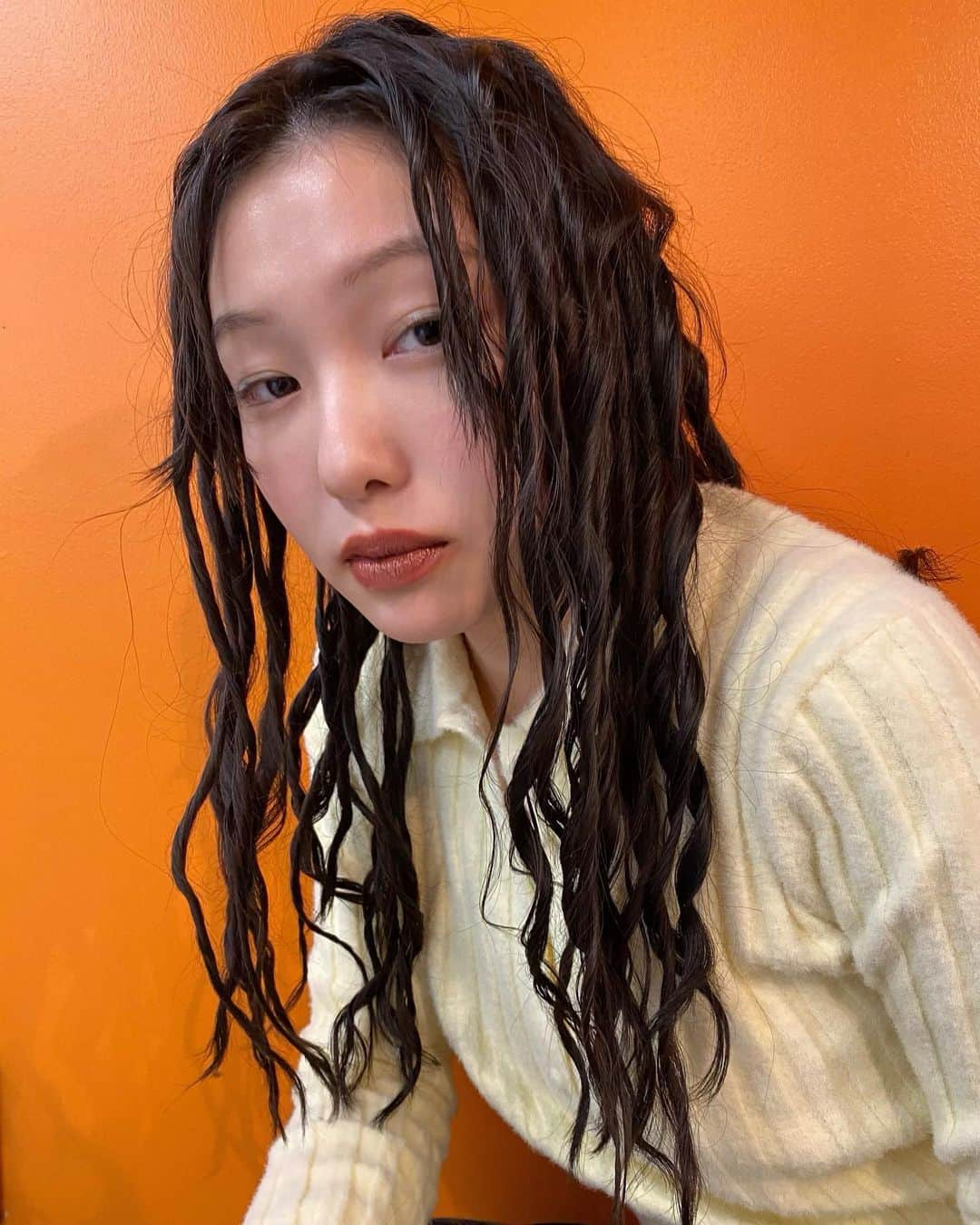 木越明さんのインスタグラム写真 - (木越明Instagram)「🧡hair by @wataro0821 🧡」2月11日 21時08分 - aki_kigoshi