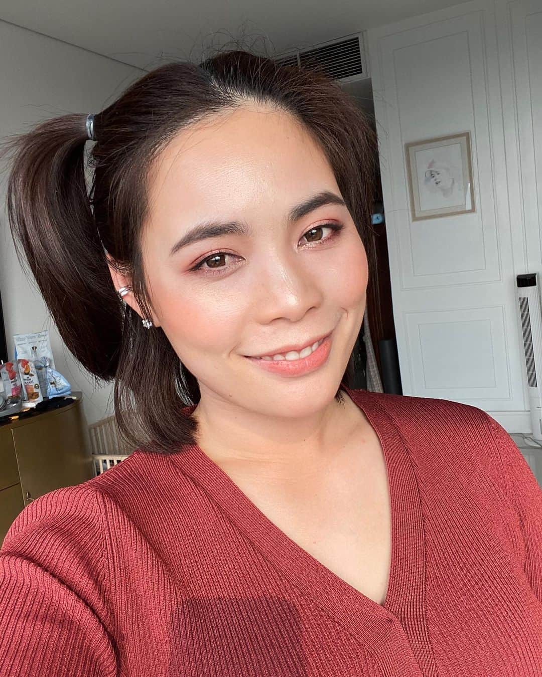 モリヤ・ジュタヌガーンのインスタグラム：「Happy Chinese New Year🎉🎉 : 新年快乐 #2021 #momoriya」