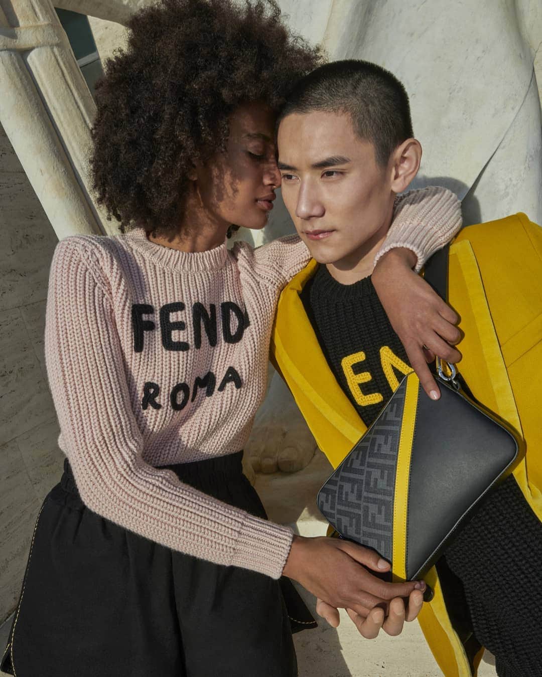 Fendiのインスタグラム：「LOVE IS LOVE  Every love story is unique – every gift should be too. From pretty pastels to strong, energizing shades, subtle jewelry to statement accessories, show your affection and appreciation this Valentine’s Day with a signature #Fendi gift. #fendieyewear」