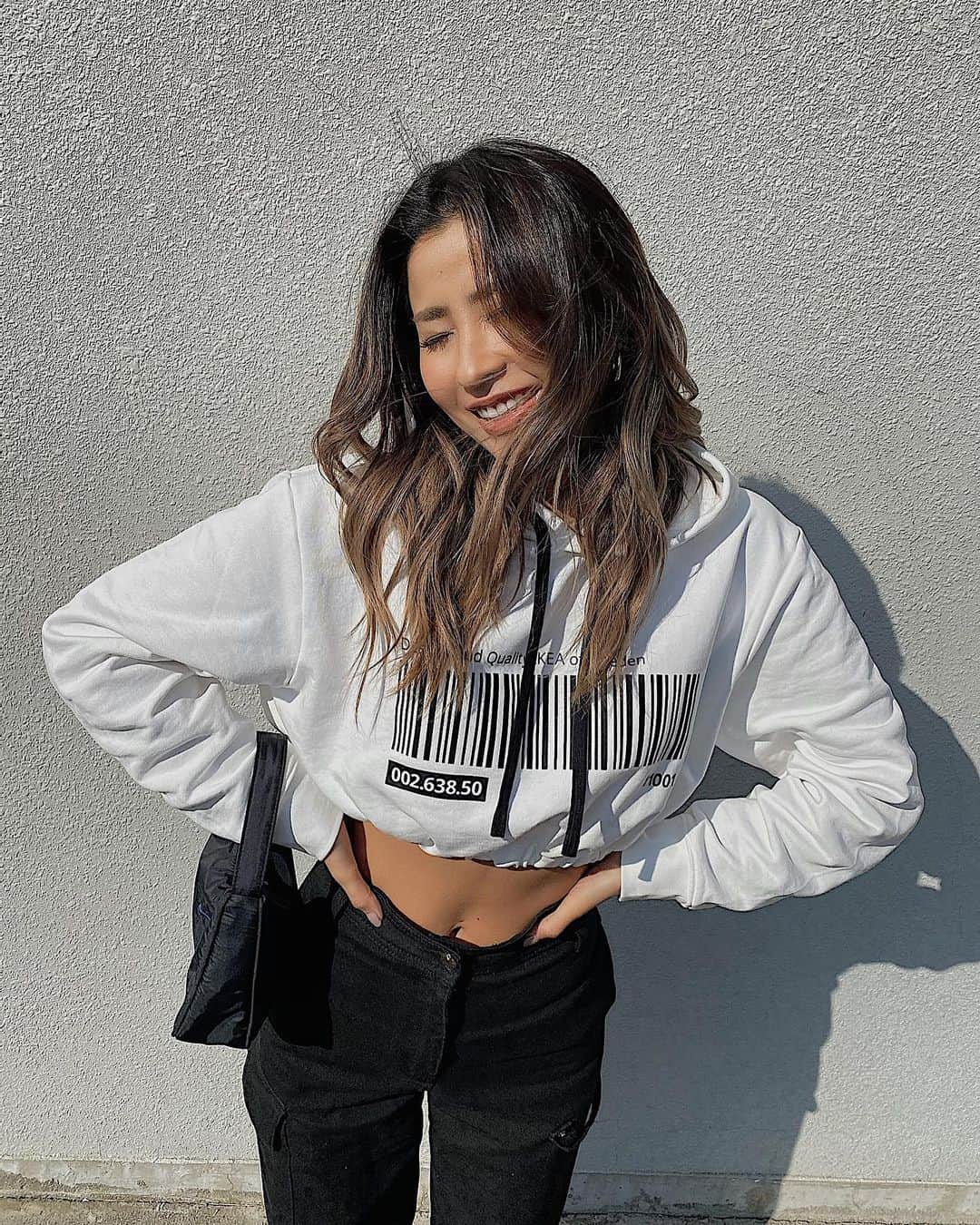 MIYAのインスタグラム：「𝘮𝘰𝘳𝘯𝘪𝘯𝘨🐣💕﻿ ﻿ ﻿ #gm #friday #mood #tgif #happiness」