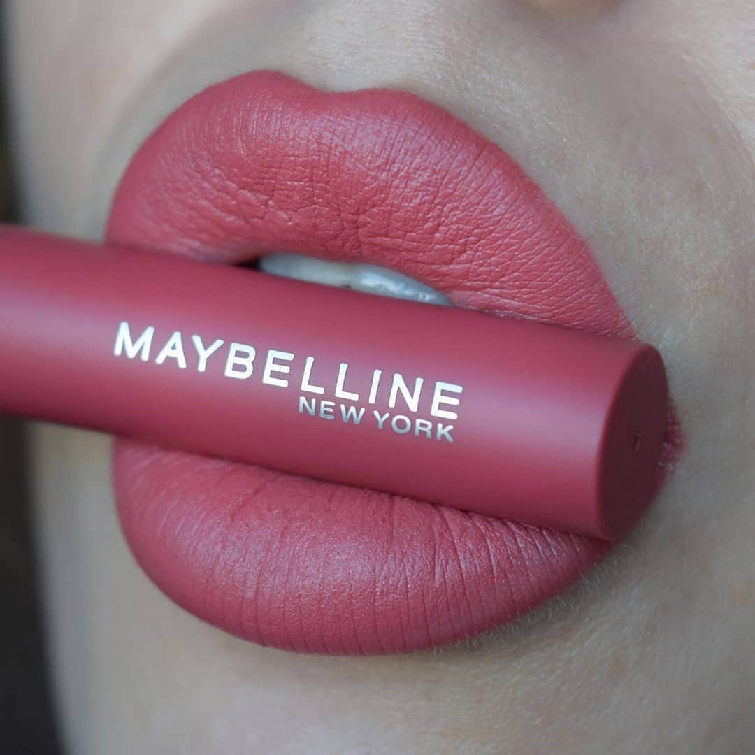 Maybelline New Yorkさんのインスタグラム写真 - (Maybelline New YorkInstagram)「Double tap if you would rock this pretty pink lip! 💕 @april_christinaa is wearing color sensational #ultimatte slim lipstick in ‘more blush’. #mnyitlook #regram」2月12日 7時44分 - maybelline