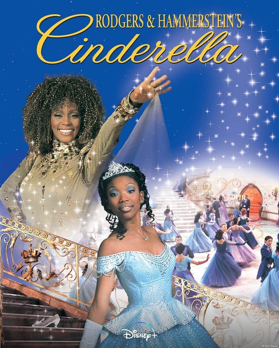 Disneyさんのインスタグラム写真 - (DisneyInstagram)「Let the countdown to midnight begin! 🕕 Tomorrow, Rodgers and Hammerstein’s Cinderella arrives to #DisneyPlus! #Cinderella1997」2月12日 7時42分 - disney