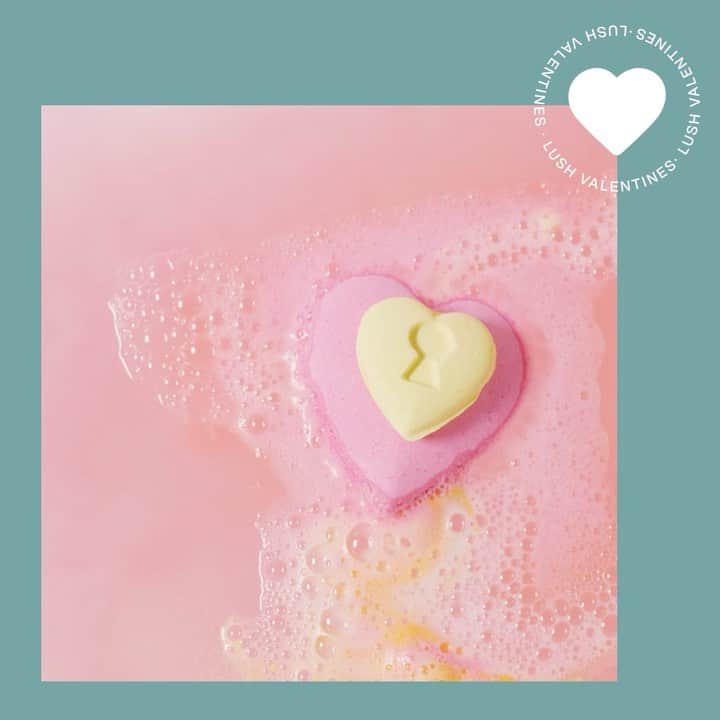 ラッシュのインスタグラム：「You've fallen head over heels with our limited edition Valentine's range 💕 Which product is your soulmate?  #lushvalentines #lush #loveboat #bathbomb #loveyourself #lovelocket   We know that algorithms make it difficult for you to see our content. We use this page to let you know when we are sharing exciting updates across the #LushCommunity. But, make sure you sign up (link in our bio) to ensure you never miss the latest launch, an exclusive product drop or your chance to vote for the products you want to see next.」