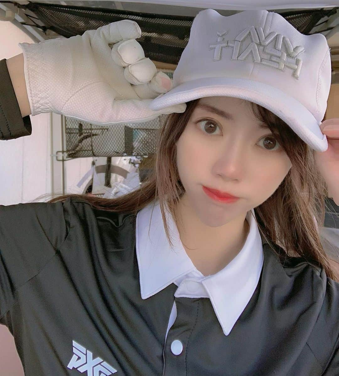 hina2221のインスタグラム：「うまくなりたいよー😢ゴルフ⛳️🏌️‍♀️💓 . . .  #ゴルフ好き #ゴルフラウンド #ゴルフ女子 #ゴルフ上手くなりたい #ゴルフスイング #ゴルフスイング動画 #ゴルフコーデ #ゴルフ男子 #ゴルフ好きな人と繋がりたい #ゴルフ好きな人と仲良くなりたい #ゴルフ記録 #ファッション #おしゃれさんと繋がりたい #お洒落 #ゴルジョ #スポーツコーデ  #golf #golfstagram #golfwear #golfgirl #golfswing #골프여자#골프스타그램 #골프 #골프웨어#石川遼 #ゴルフ初心者  #ドライバーショット#ビジョビジョ  石川遼くん  @hina22221」