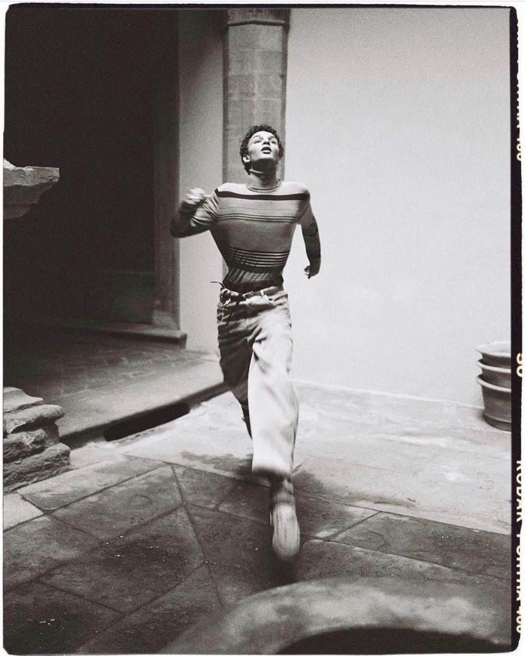 Nick Fouquetのインスタグラム：「Santo Spirito 🌘 Nick Fouquet X Federico Curradi Santo Spirito really defines the mergence and bastion of creativity between Fede and I, our vision for a modern man and woman in relation to the world today. Free, comfortable, elegant, artistic , and effortlessly cool. These are the pillars we hold sacred.」