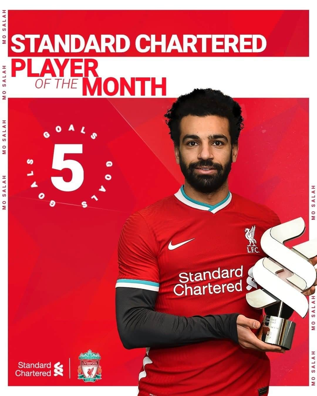 リヴァプールFCさんのインスタグラム写真 - (リヴァプールFCInstagram)「🥁 Introducing the @stanchart Player of the Month for January....𝐌𝐨 𝐒𝐚𝐥𝐚𝐡! 👑🏆 #LFC #LiverpoolFC #Liverpool #StandRed」2月12日 1時01分 - liverpoolfc