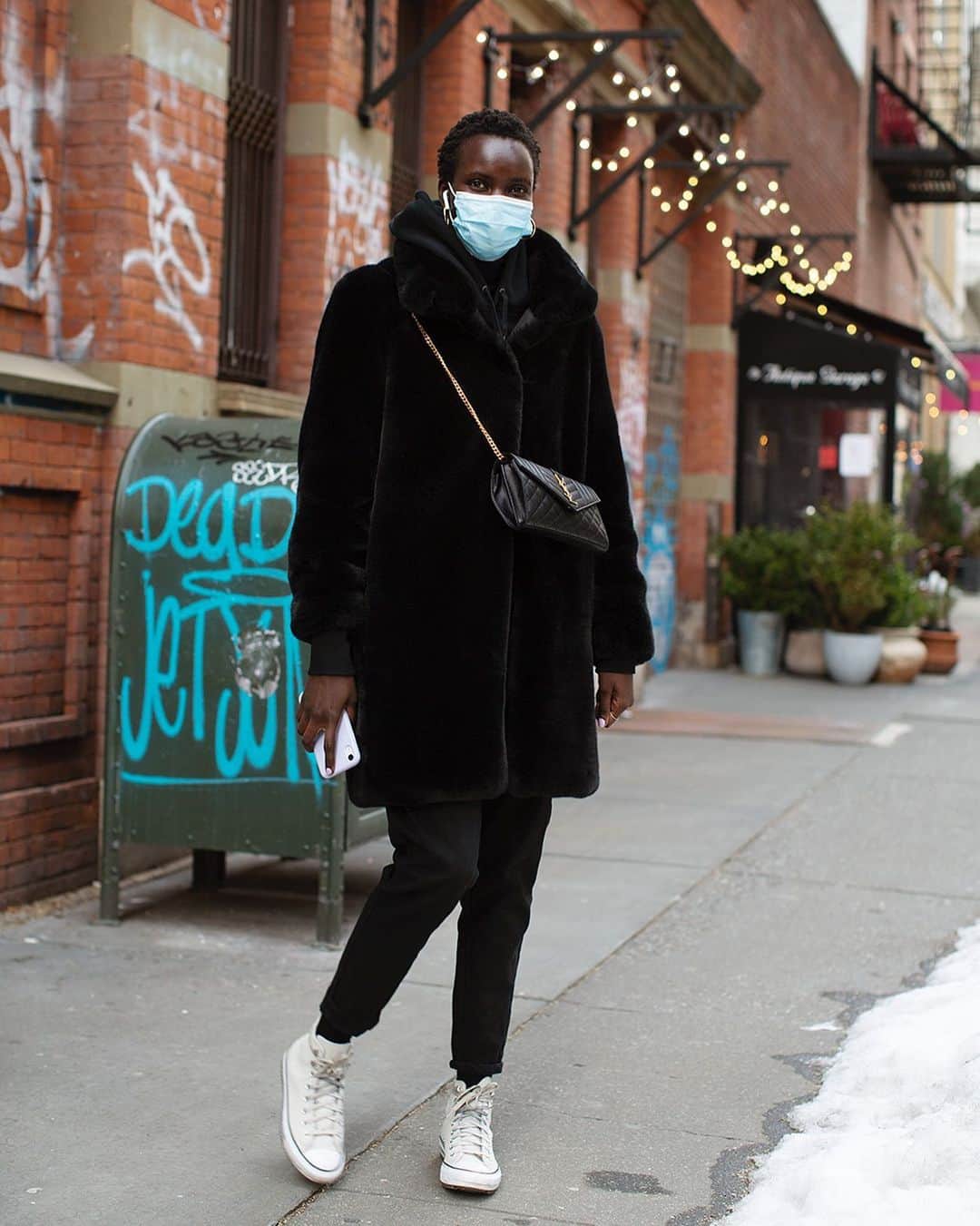スコット・シューマンのインスタグラム：「Mercer Street, MidWinter,  NYC 2021」