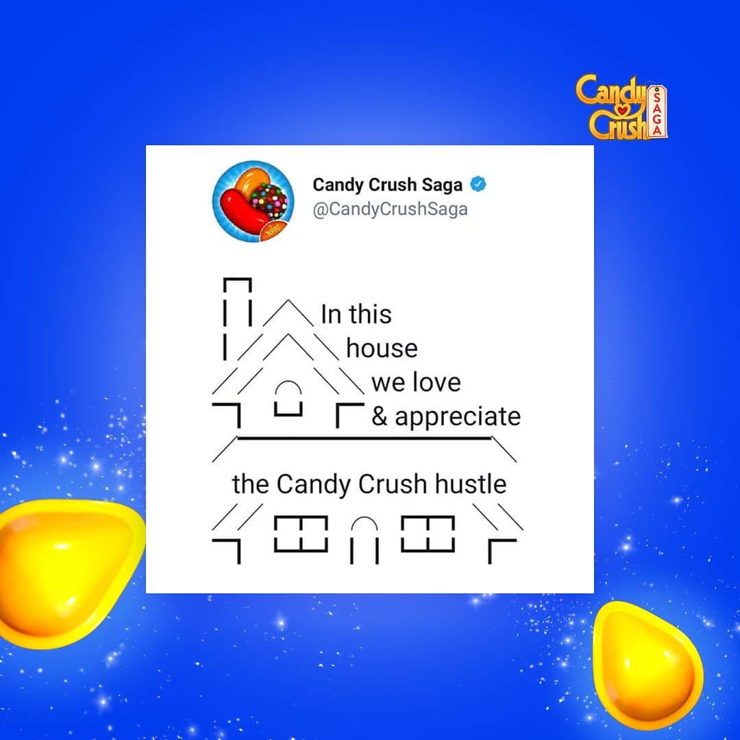 Candy Crushさんのインスタグラム写真 - (Candy CrushInstagram)「My house my rules 👀🍬」2月12日 2時04分 - candycrushsaga