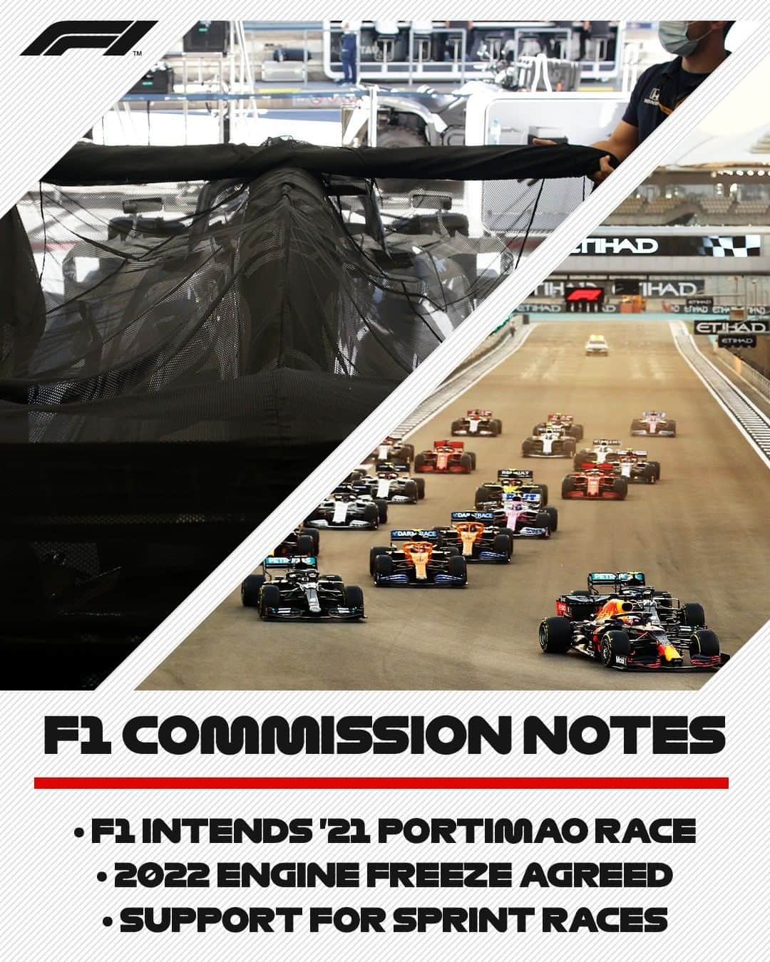 F1さんのインスタグラム写真 - (F1Instagram)「Portimao, 2022 engines and Sprint Races were all on the agenda at the F1 Commission 👀  Head to F1.com to read the latest updates on today's outcomes 🤝  #F1 #Formula1」2月12日 2時13分 - f1