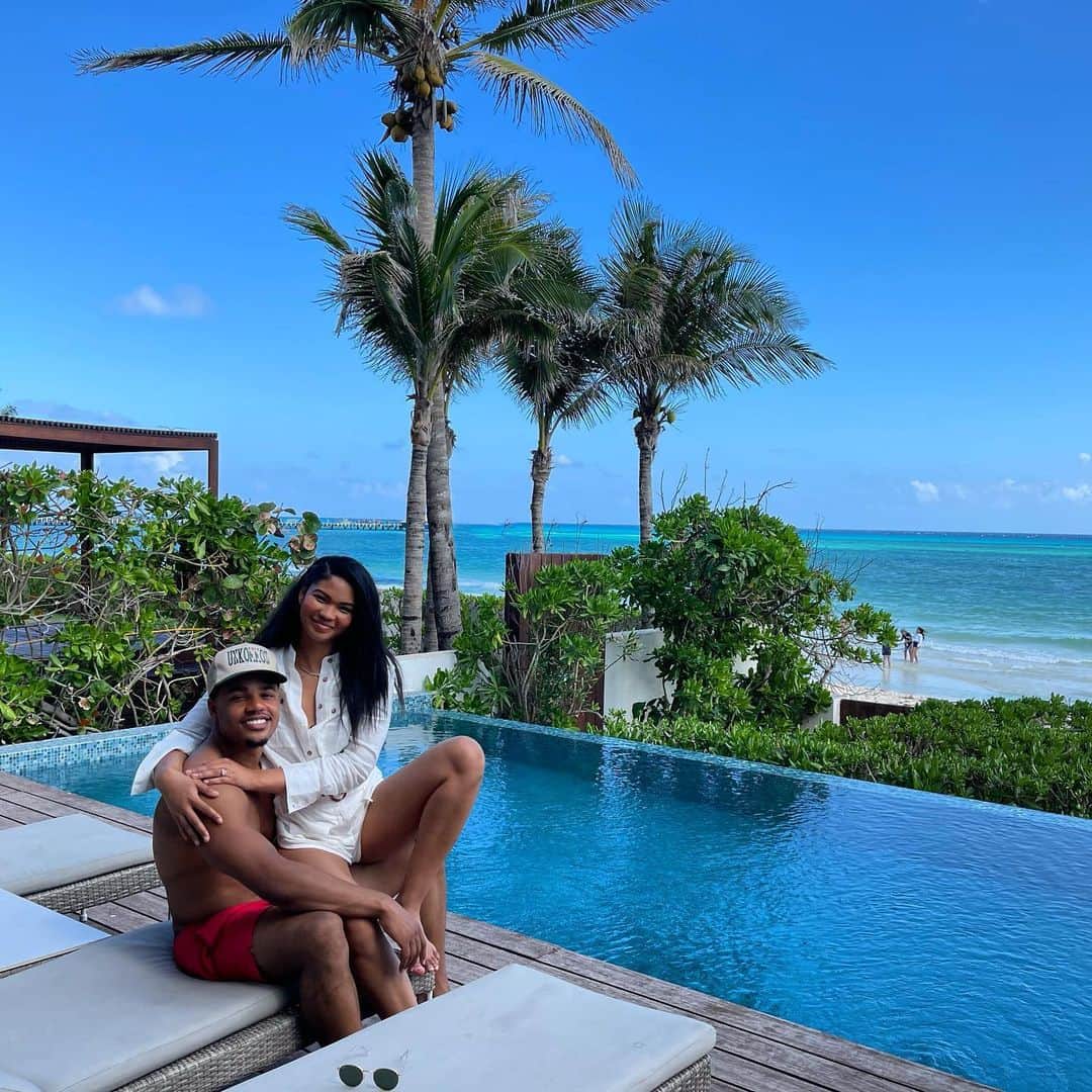 シャネル・イマンのインスタグラム：「Spent the week celebrating my hubby’s birthday. Happy Birthday baby! I’m so blessed that you are in this world with me and we get to live life together ❤️」