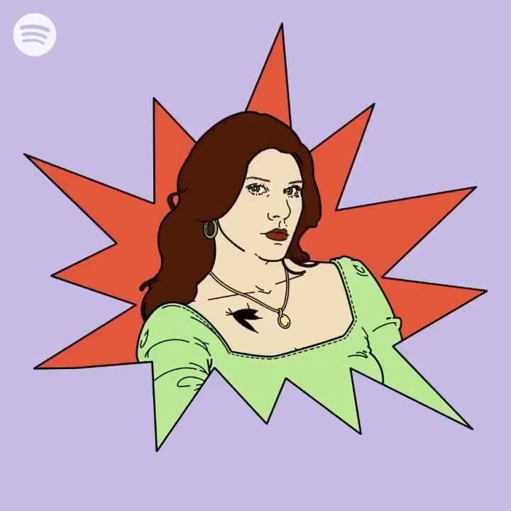 のインスタグラム：「I co-wrote the theme song to this new @spotify original show “Bandsplain” with @heyjenbunny (recorded and produced by rock dad @musicfriend!) The show is produced and hosted by our dear friend @yasisalek and it is officially out today! New episodes every Thursday. ⁣ ⁣ Art by @fayeorlove / animation by @protohobo. ⁣ ⁣ Head on over to Spotify and *subscribe* and be prepared to have the theme song stuck in your head all day 🙃」