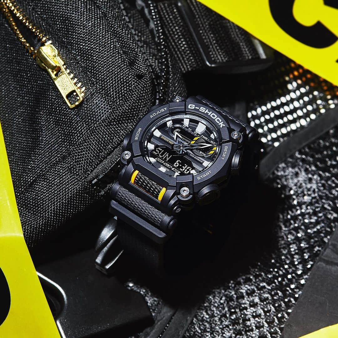 G-SHOCKのインスタグラム：「Hardware that goes harder. The industrial-inspired #GA900.」