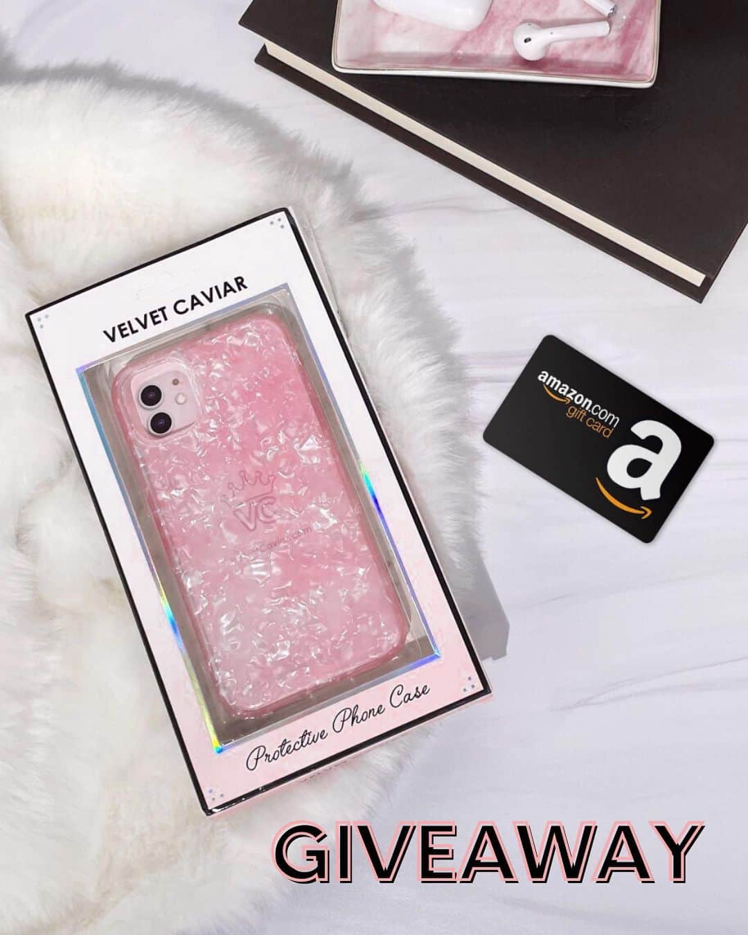 VELVETCAVIARさんのインスタグラム写真 - (VELVETCAVIARInstagram)「💕 GIVEAWAY 💕 Your gals have got your back like no one else! Therefore, at VC, we celebrate GALENTINES DAY! You and your Galentine could BOTH receive a GORGEOUS Rose Quartz case PLUS a $30 Amazon gift card to treat yourselves with!  How to enter: ⁣ 💕 Tag your Galentines! Each tag is a separate entry! ⁣ 💕 Make sure you are BOTH following @velvetcaviar ⁣ 💕 We will pick 5 lucky winners and will announce them in stories on Monday! ⁣ ⁣ Best of luck, Babes! Treat your Galentine with the chance to win! #velvetcaviar」2月12日 3時15分 - velvetcaviar