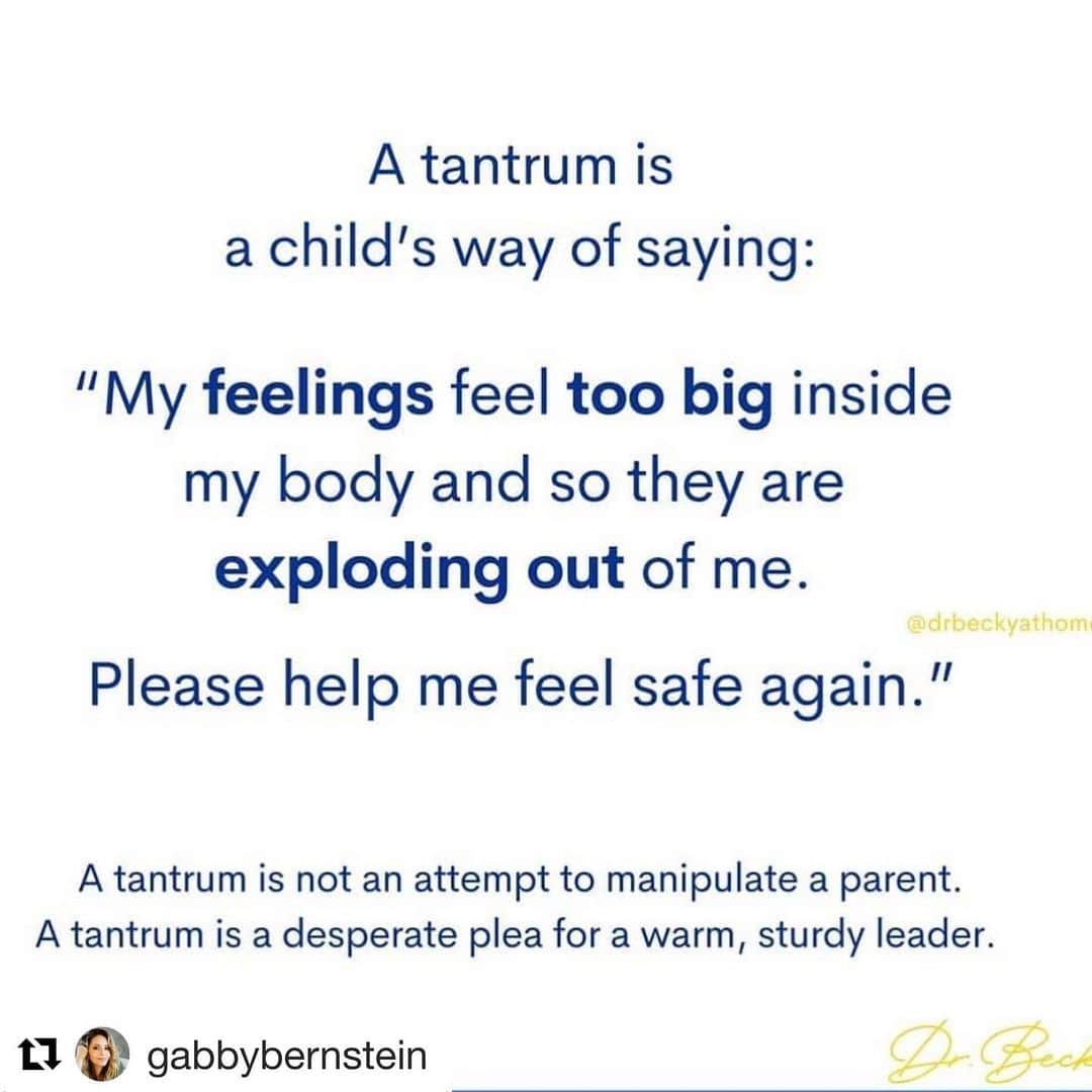 レイチェル・レフィブレのインスタグラム：「Reminder! 💕💕💕  #Repost @gabbybernstein with @get_repost ・・・ read this☝️  #rp @drbeckyathome   #kids #children #mom #dad #childcareprovider #parenting」