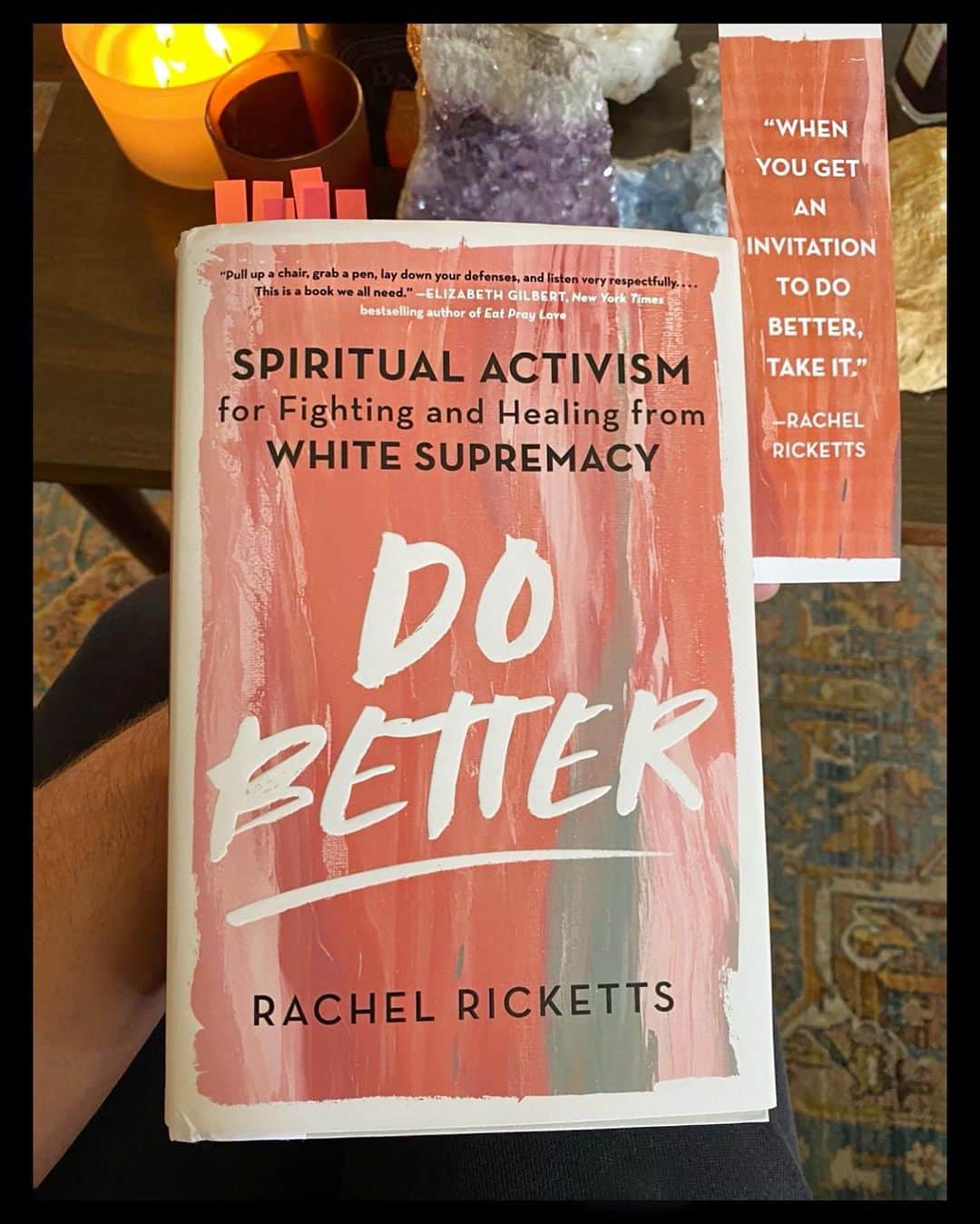 コルトン・ヘインズのインスタグラム：「Currently reading “Do Better” by @iamrachelricketts & I’m urging every single person who is seeing/liking this post to read it as well. I can’t thank u enough for this Rachel ❤️」